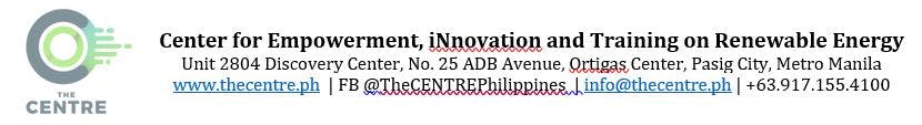 Center for Empowerment, Innovation and Training on Renewable Energy (CentRE)