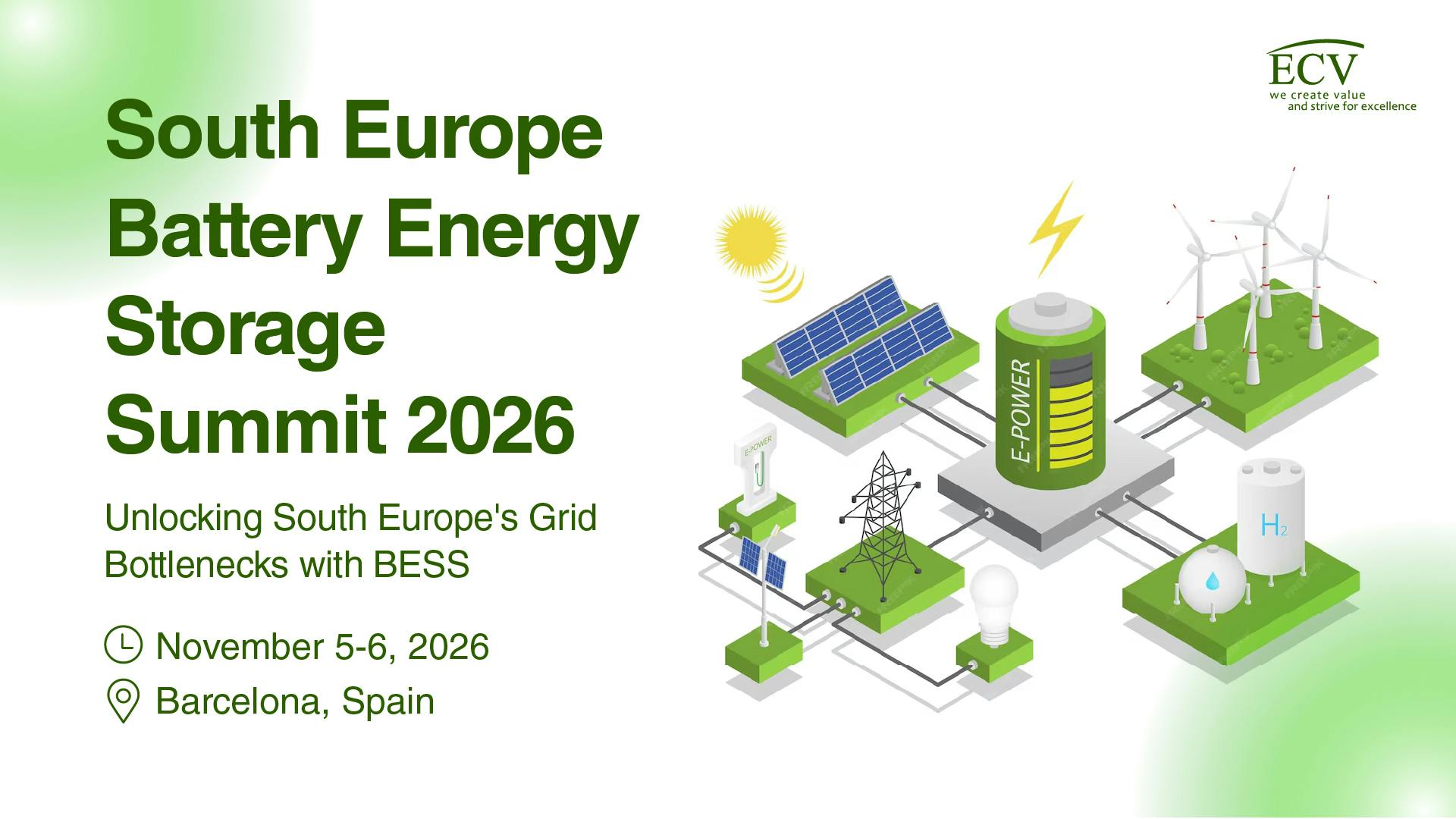 South Europe Battery Energy Storage Summit 2026