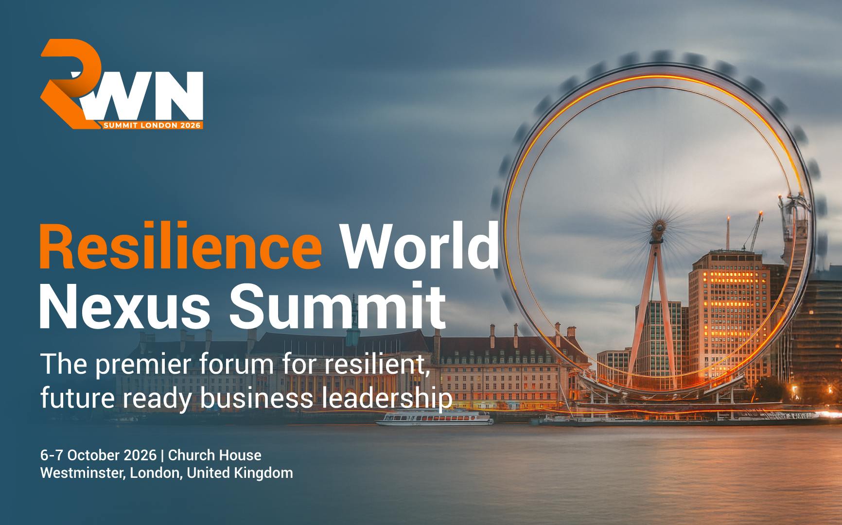 Resilience World Nexus (RWN) Summit 2026