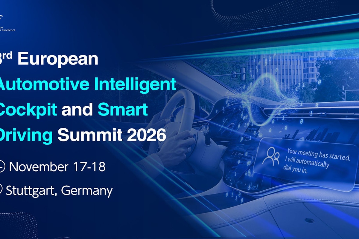 3rd European Automotive Intelligent Cockpit and Smart Driving Summit 2026