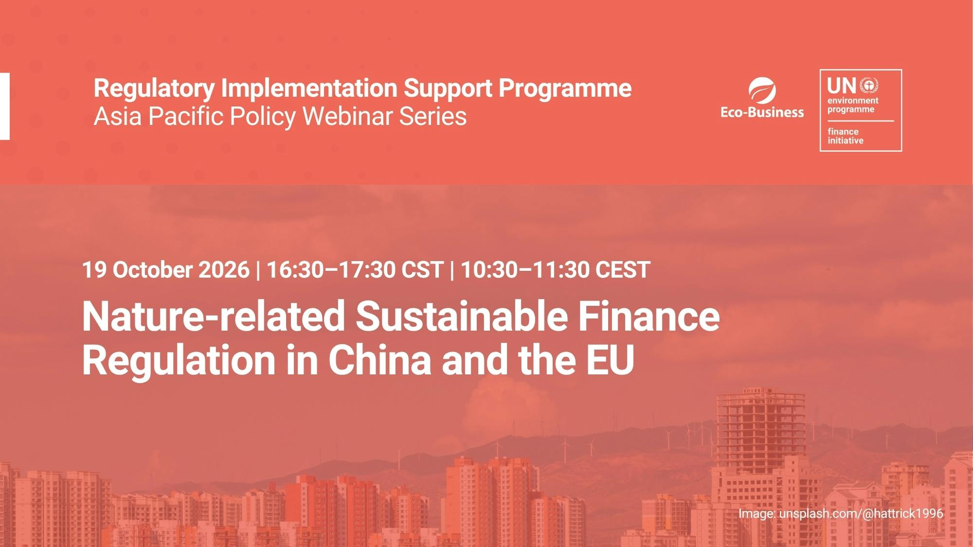 Nature-related Sustainable Finance Regulation in China and the EU