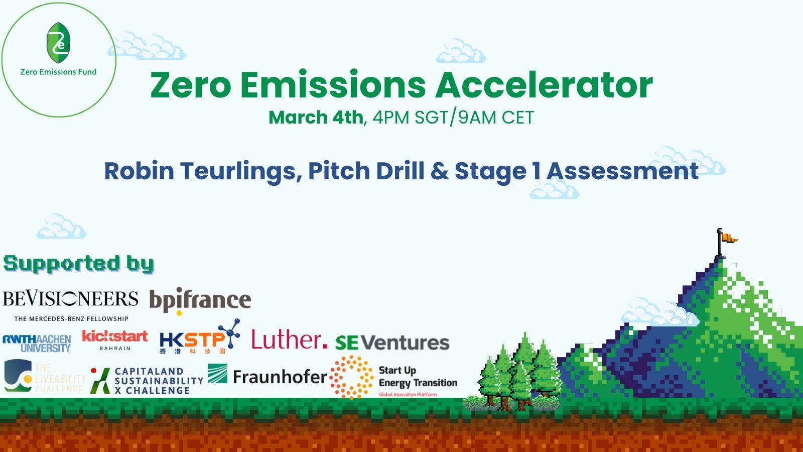 ZEA 6: Pitch Drill & Stage 1 Assessment