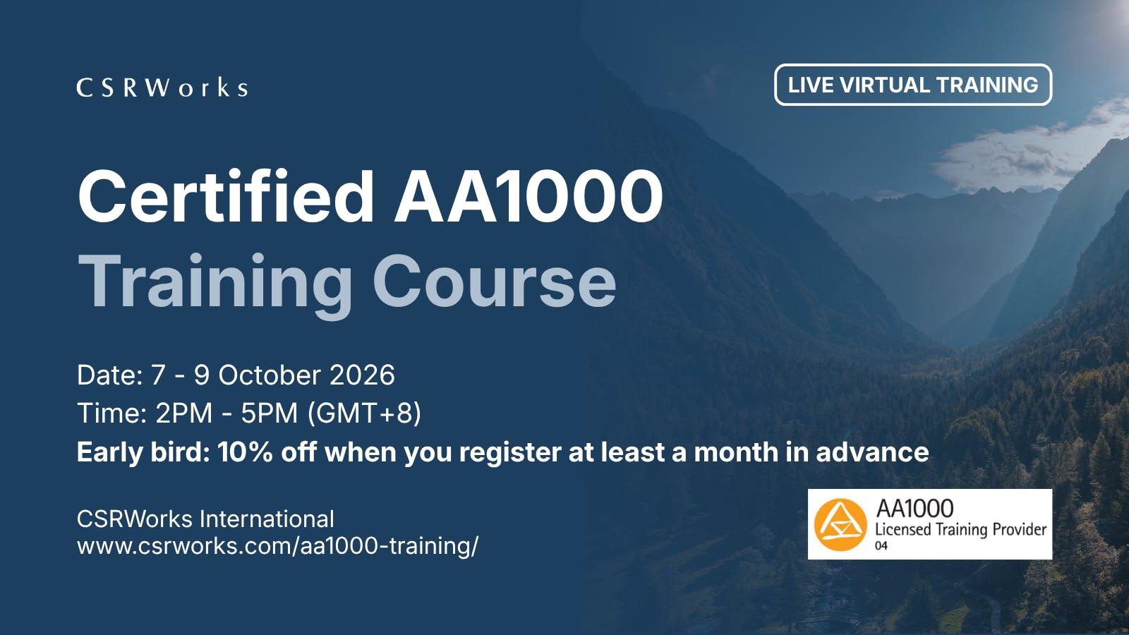 AA1000 ACSAP Certificate Course