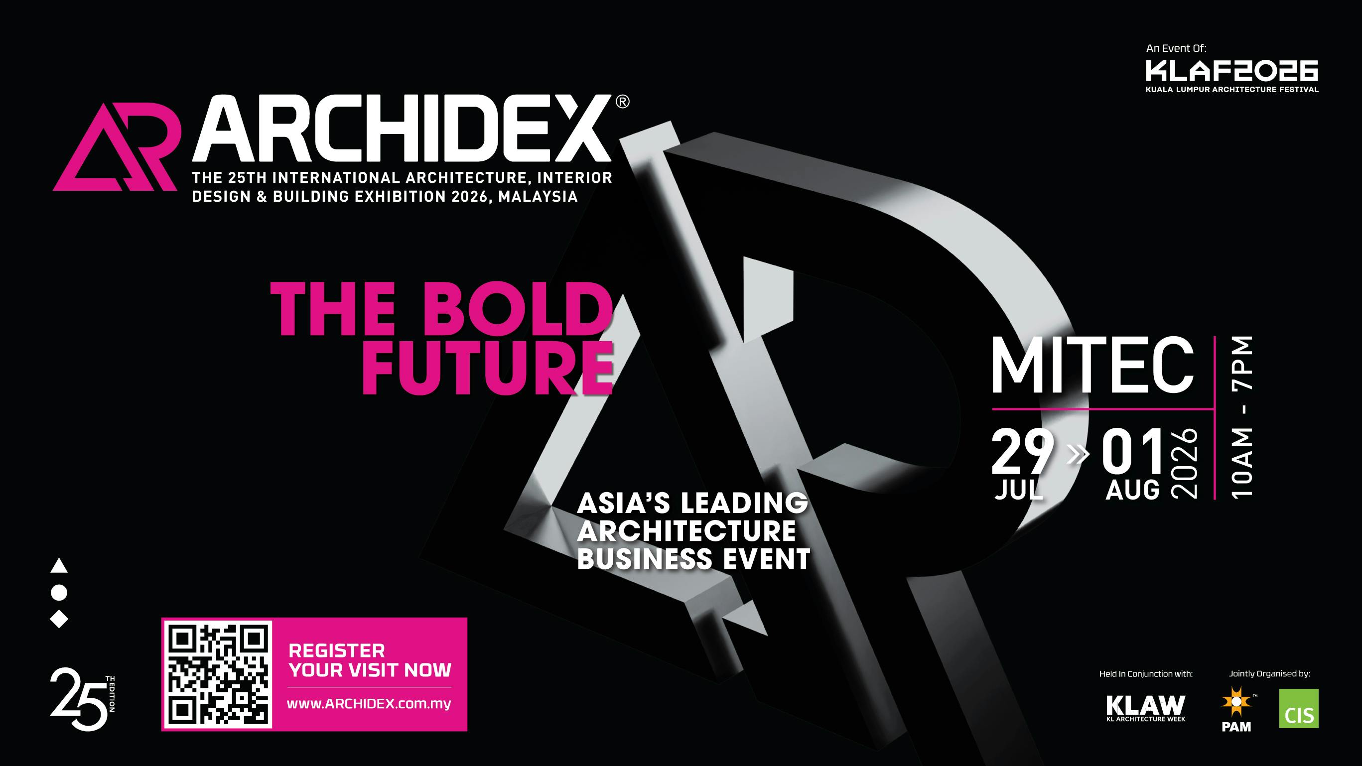 ARCHIDEX 2026: The 25th International Architecture, Interior Design and Building Exhibition, Malaysia 2026