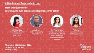 Purpose in Action: Navigating the journey to organisational purpose