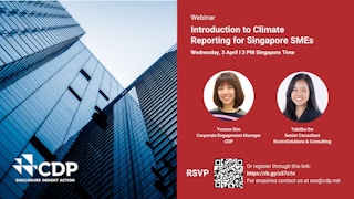 Introduction to Climate Reporting for Singapore SMEs