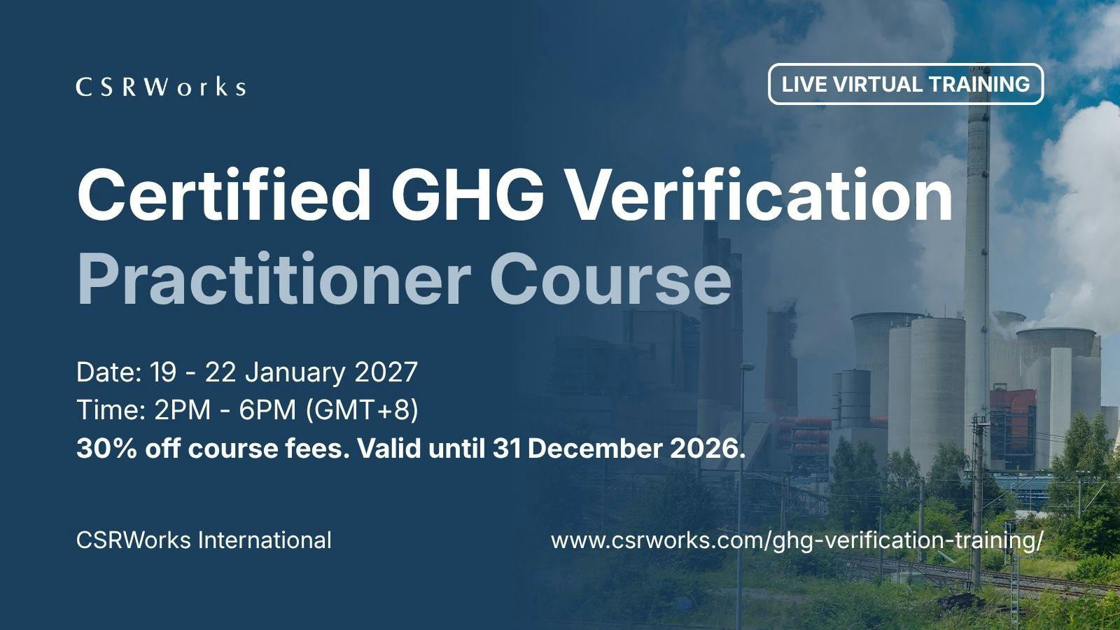 Certified GHG Verification Practitioner Course