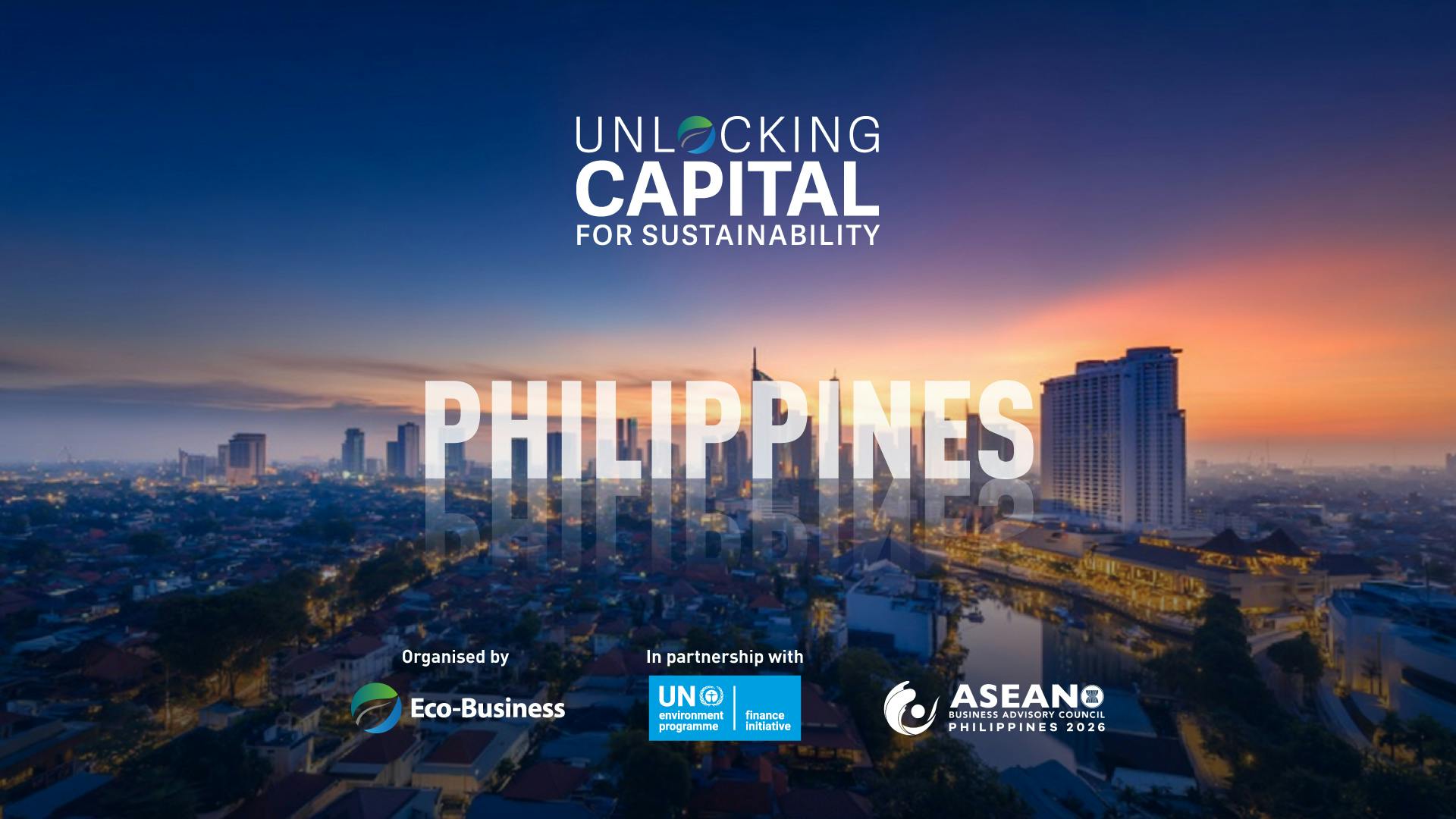 Unlocking capital for sustainability 2026 – Philippines