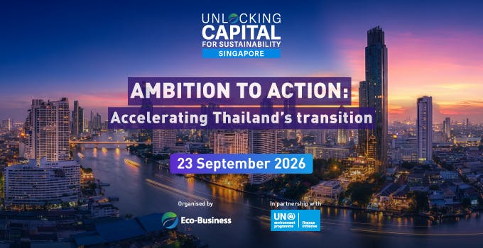 Unlocking capital for sustainability 2026 – Thailand