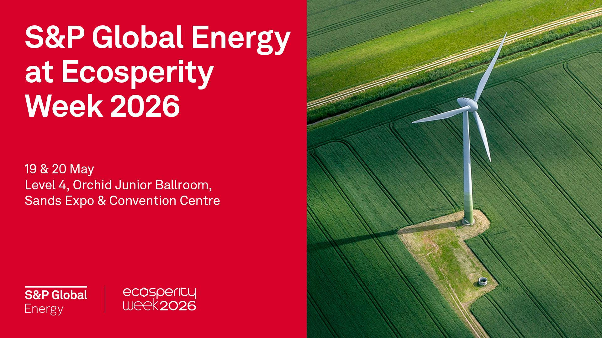 S&P Global Energy at Ecosperity Week 2026