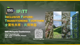 ESG Malaysia Conference — Inclusive Future: Transitioning Together