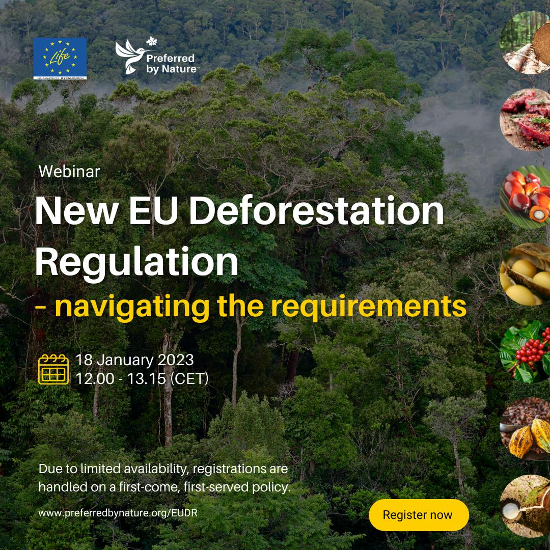 New EU Deforestation Regulation - Navigating The Requirements | Events ...