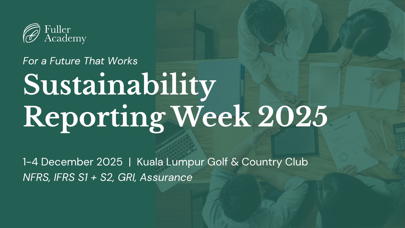 Sustainability Reporting Workshops