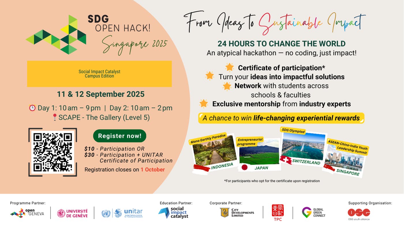 SDG Open Hack 2025: Social Impact Catalyst Edition
