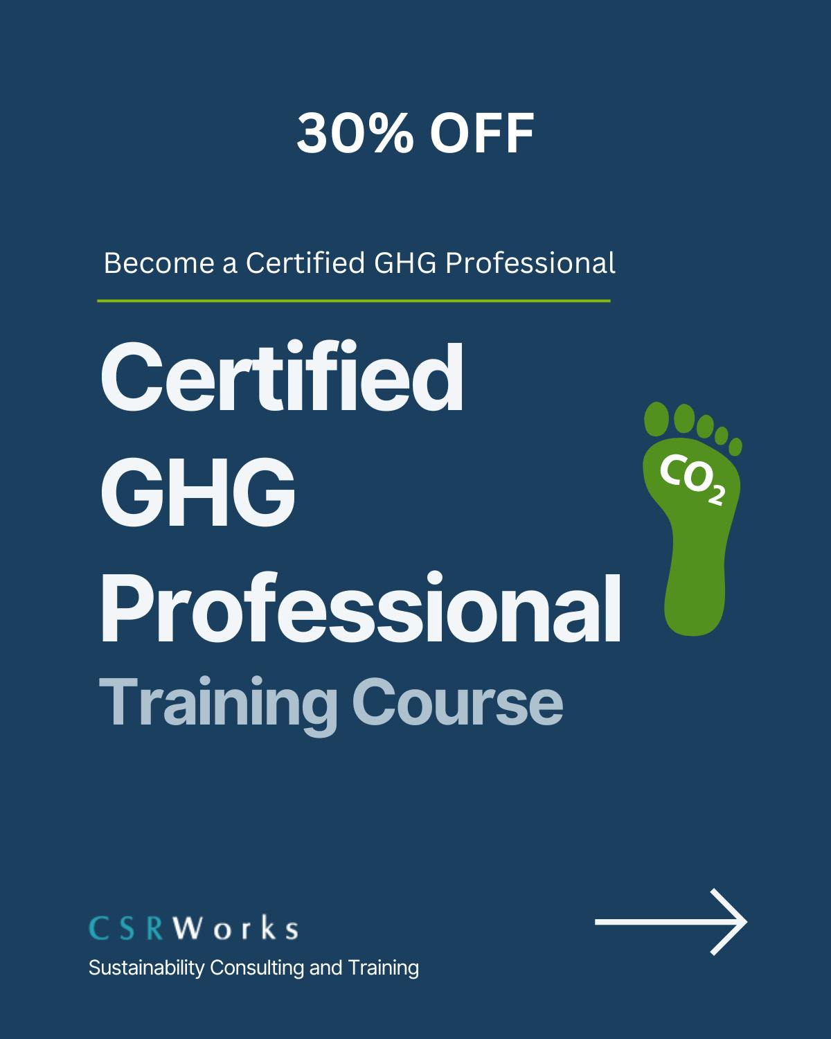 Certified GHG Professional Training Course