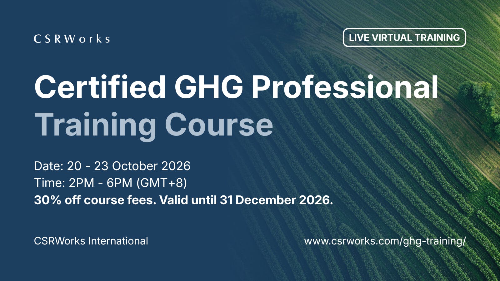 Certified GHG Professional Training Course