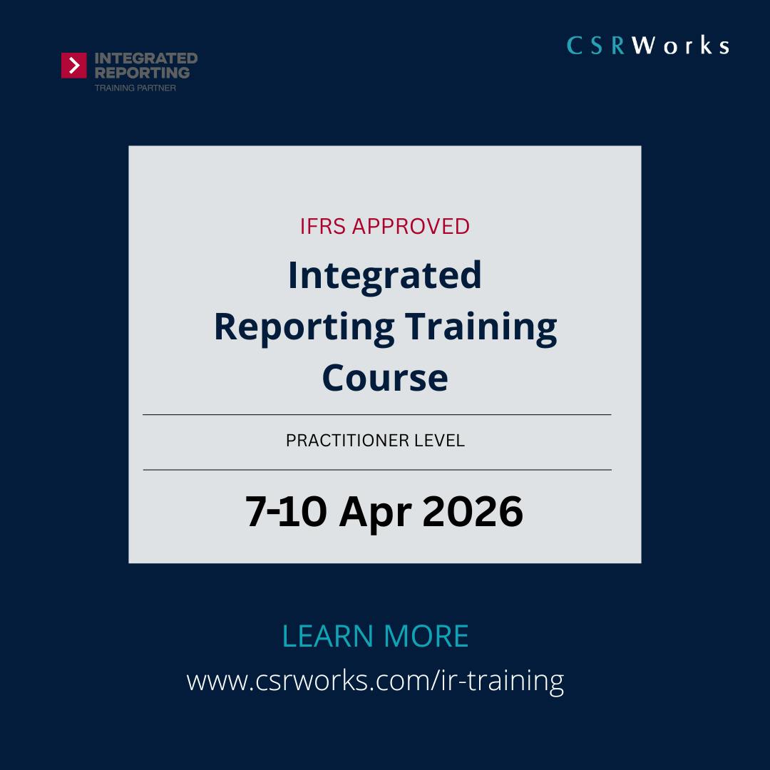 IFRS-Approved Integrated Reporting Training Course