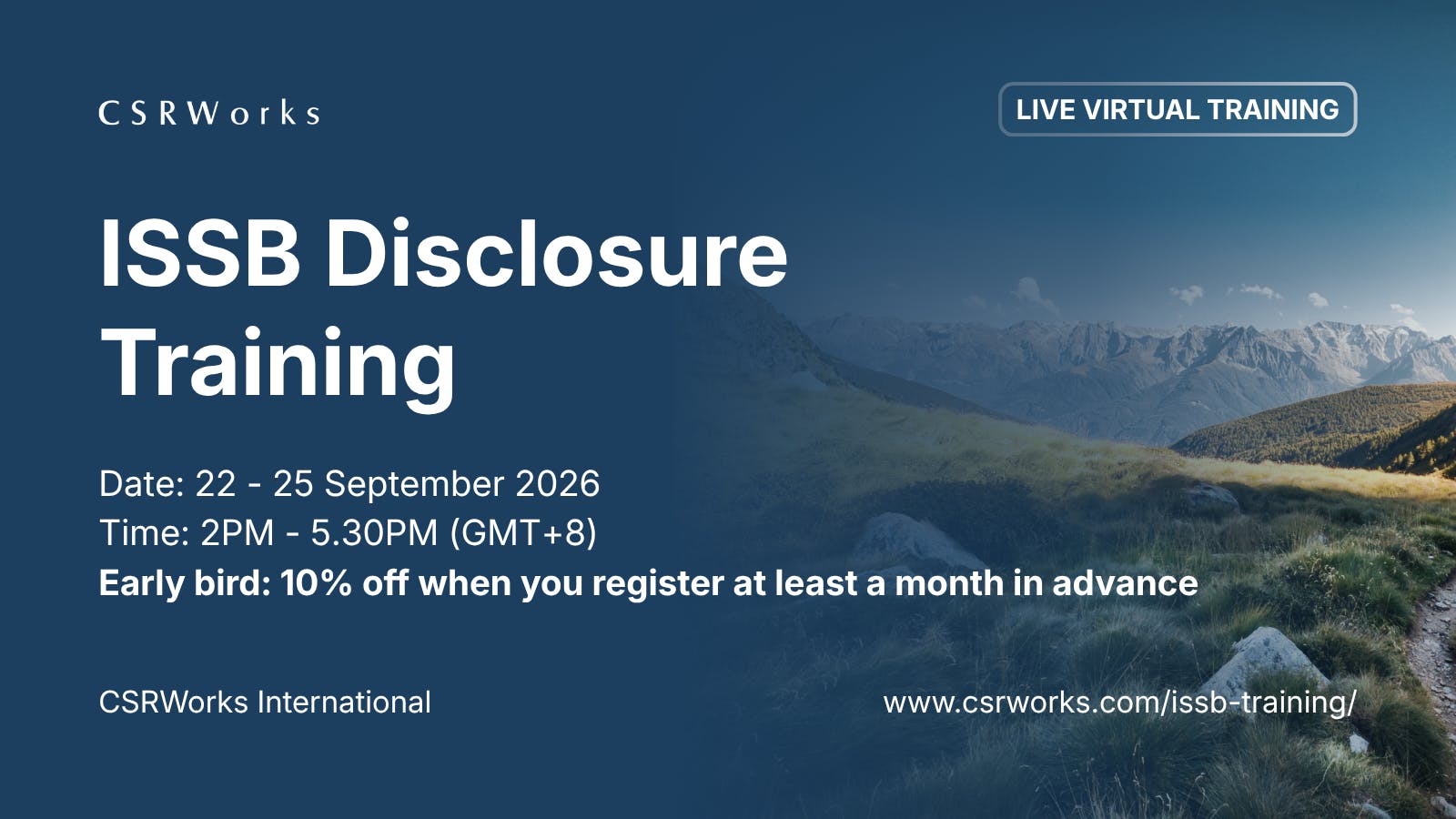 ISSB Disclosure Training