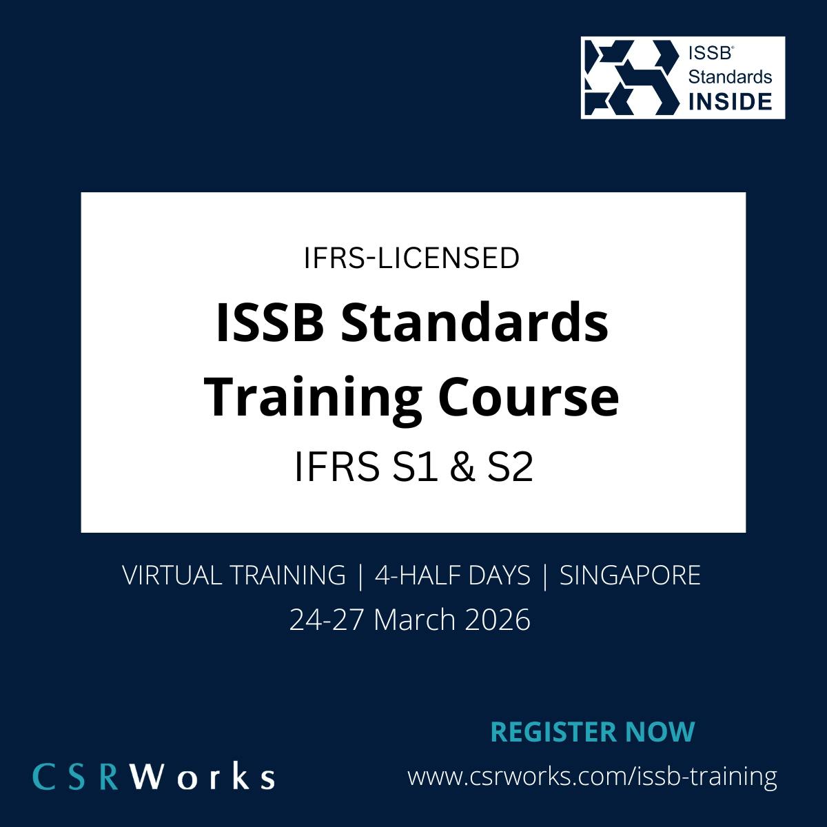 ISSB Standards Training Course