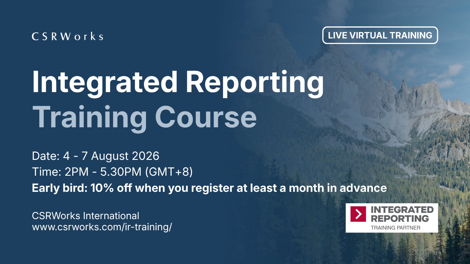 IFRS-Approved Integrated Reporting Training Course