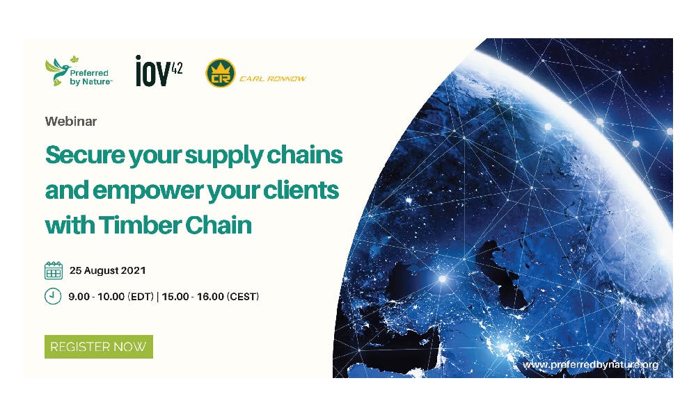[Webinar] Secure your supply chains and empower your clients with Timber Chain