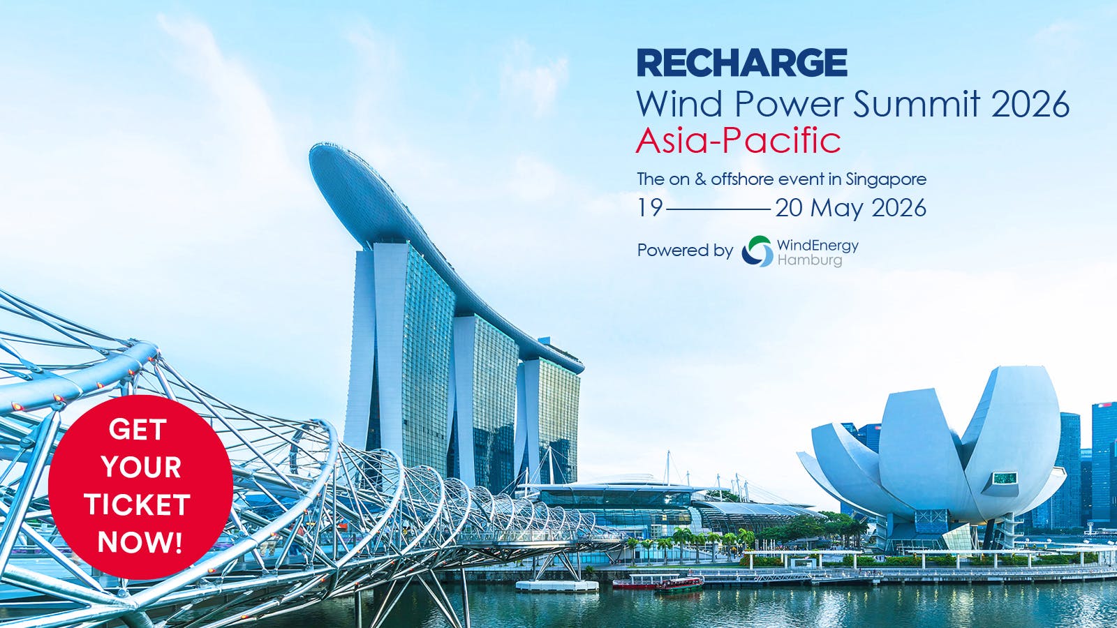 RECHARGE Wind Power Summit 2026 Asia-Pacific powered by WindEnergy Hamburg