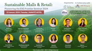 Sustainable Malls & Retail: Pioneering the ESG Frontier Seminar 2024