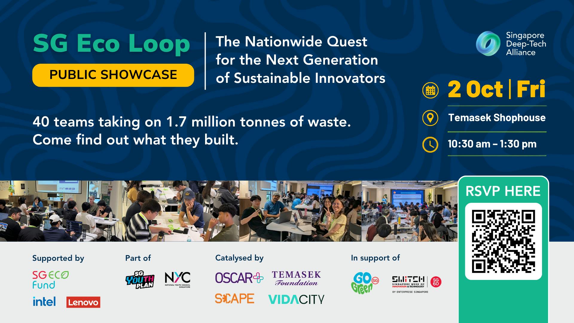 SG Eco Loop Showcase - 40 Sustainability Prototypes by Youth Innovators