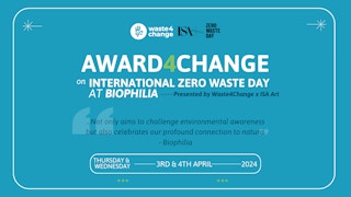 Award4Change on International Zero Waste Day at Biophilia