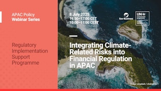 Integrating Climate-Related Risks into Financial Regulation in APAC