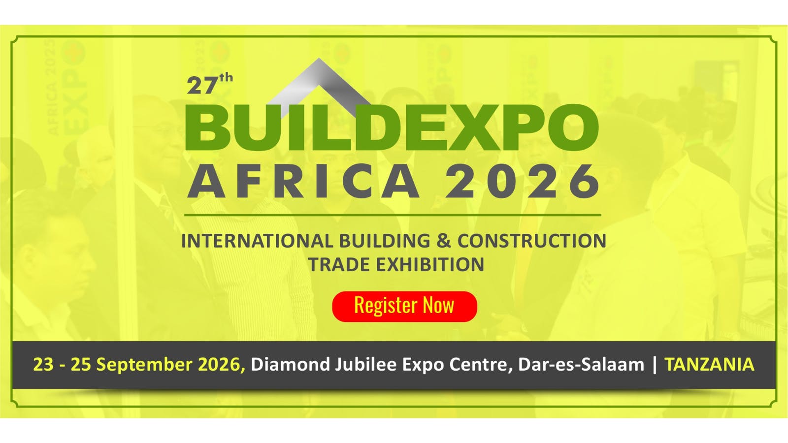 27th BUILDEXPO TANZANIA 2026