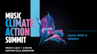 Music Climate Action Summit at Skechers Sundown Festival