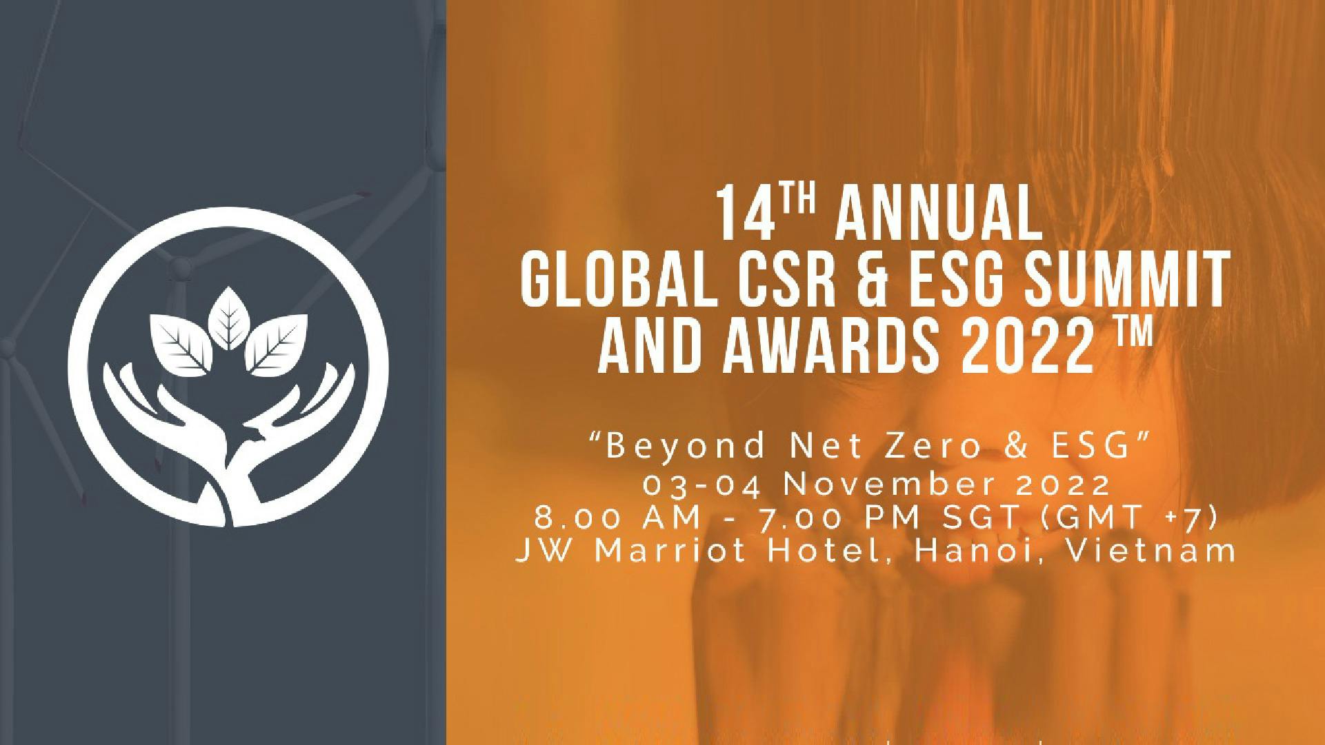 14th Annual Global CSR & ESG Summit And Awards 2022 | Events | Asia ...