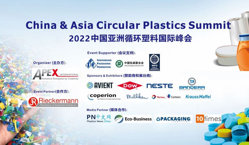 China & Asia Circular Plastics Summit 2022 | Events | Asia ...