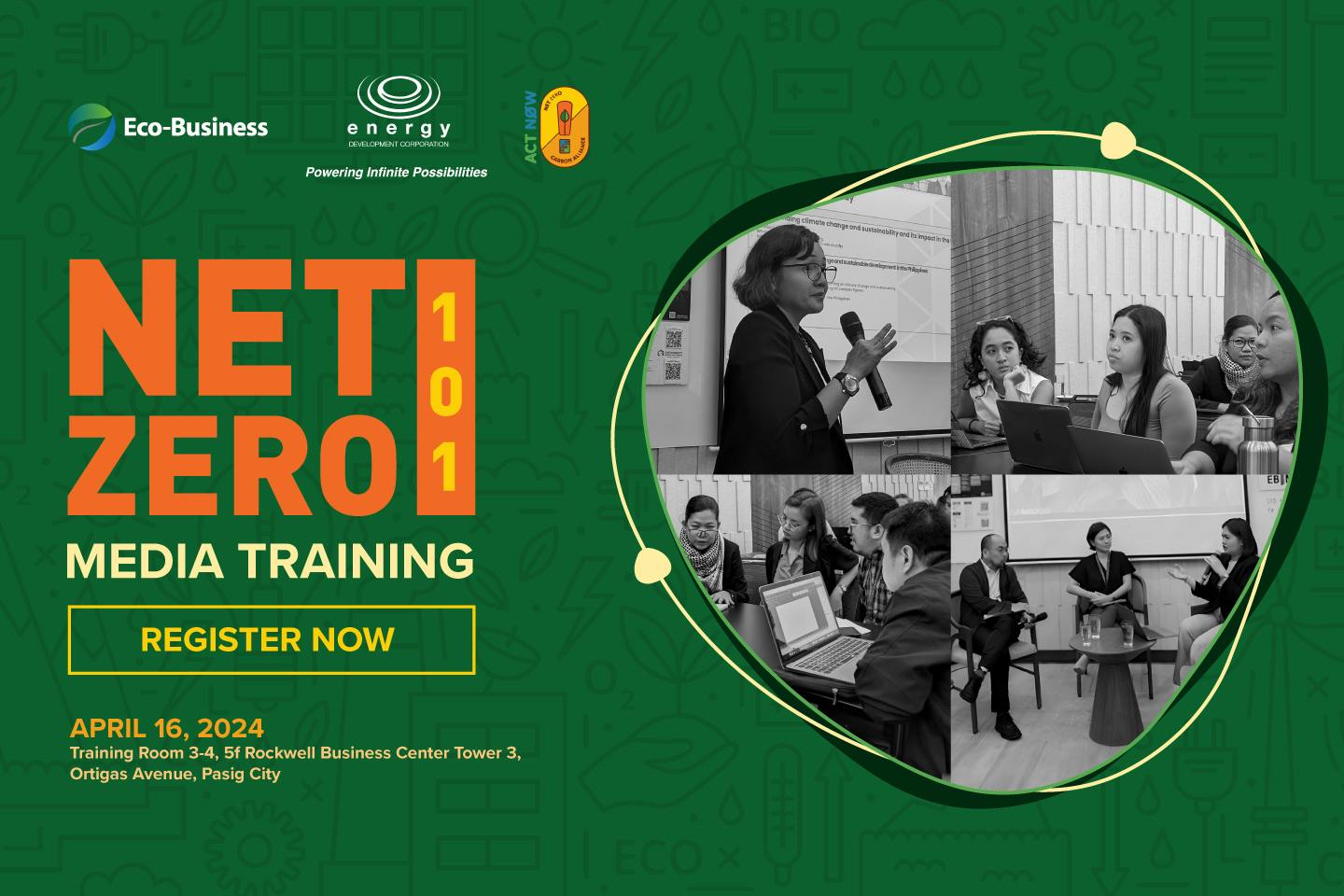 3 April 2024 weekly newsletter: Net Zero 101 Media Training