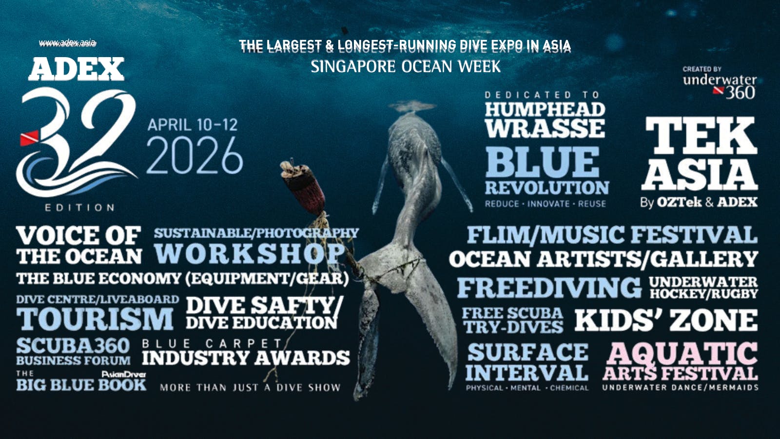 ADEX (Asia Dive Expo) - the 32nd edition of Singapore Ocean Week