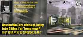 How Do We Turn Cities Of Today into Cities For Tomorrow? Green Drinks January Forum