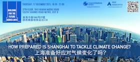 How Prepared is Shanghai to Tackle Climate Change? Green Drinks December Forum