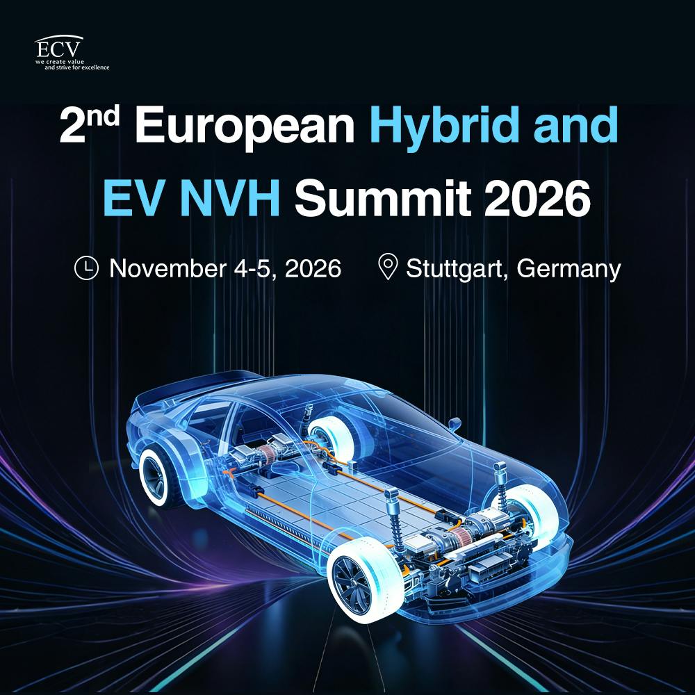 2nd European Hybrid and EV NVH Summit 2026