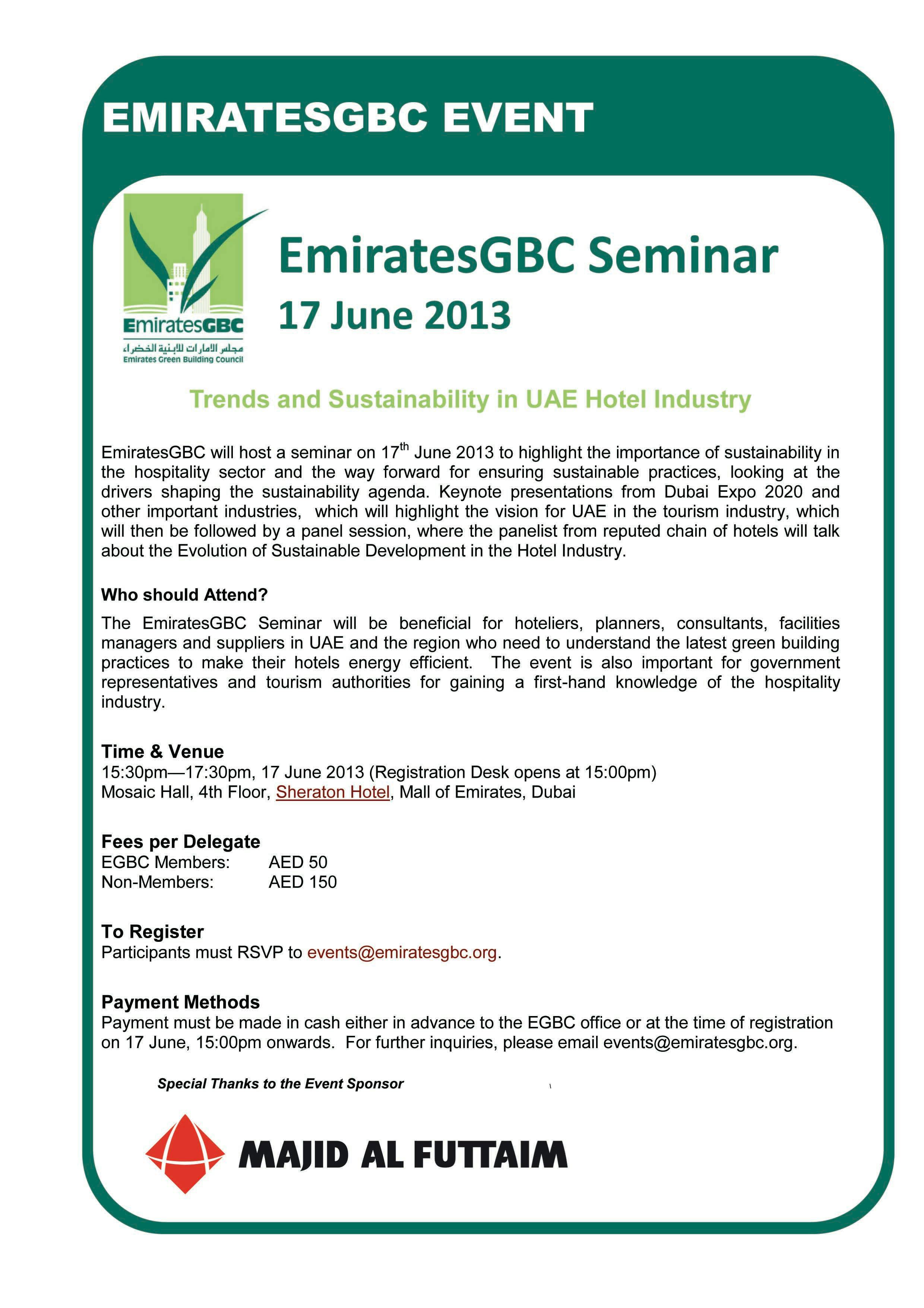 Trends and Sustainability in UAE Hotel Industry