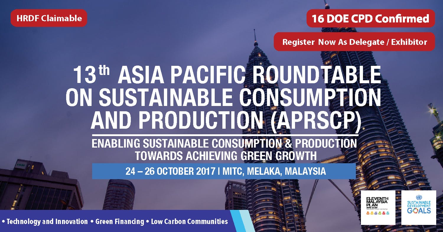 13th Asia Pacific Roundtable on Sustainable Consumption and Production