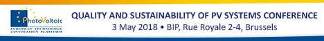 "Quality and sustainability of PV Systems" Conference of the European Technology&Innovation Platform for Photovoltaics