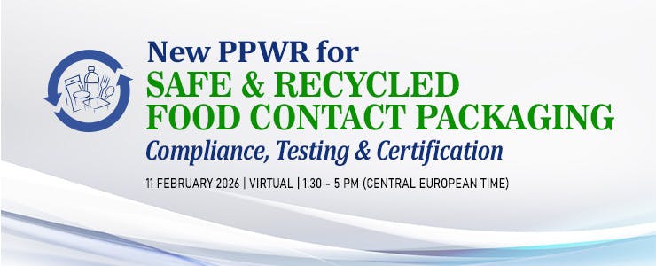 New PPWR for Safe Recycled Food Contact Packaging