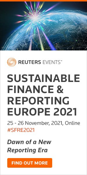 Reuters Events: Sustainable Finance & Reporting Europe 2021