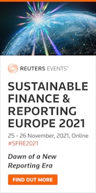 Reuters Events: Sustainable Finance & Reporting Europe 2021