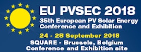 35th European Photovoltaic Solar Energy Conference and Exhibition (EU PVSEC 2018)