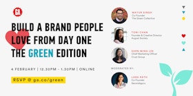 Build A Brand People Love from Day One - The Green Edition