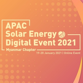 APAC Solar Energy Digital Event 2021 Myanmar Chapter