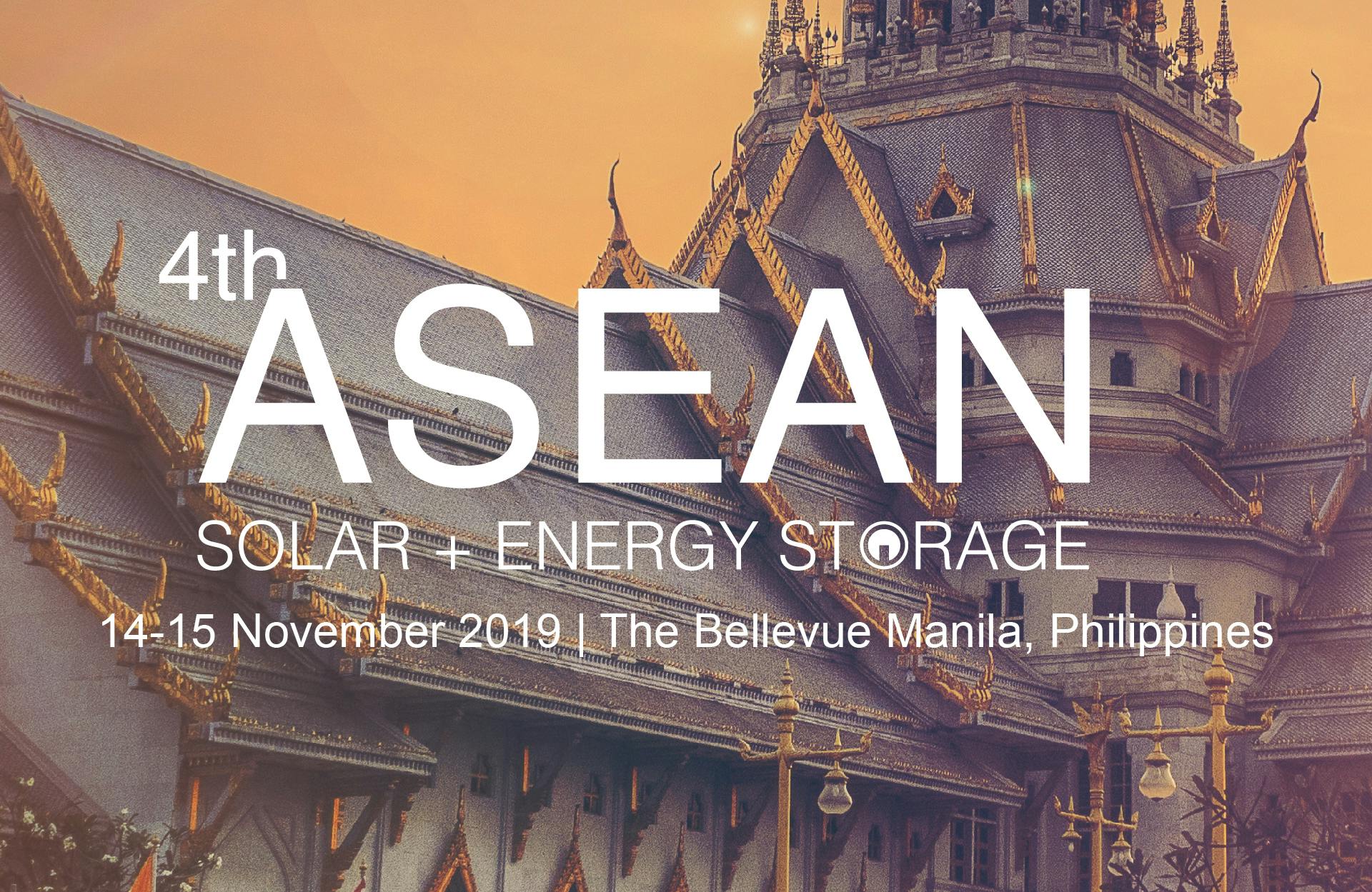 4th Annual ASEAN Solar + Energy Storage Congress & Expo 2019