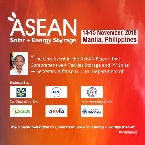 3rd Annual ASEAN Solar＋Energy Storage Congress & Expo 218